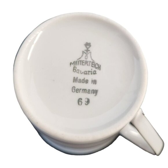 Vin. Mitterteich Bavaria Made in Germany Tea Cup, Saucer & Dessert Plate Set of - Picture 15 of 15